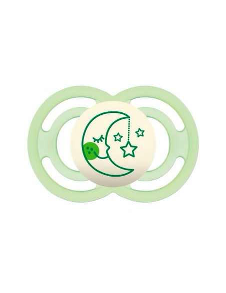 MAM CHUPETE SILICONA PERFECT NIGHT, +6 M