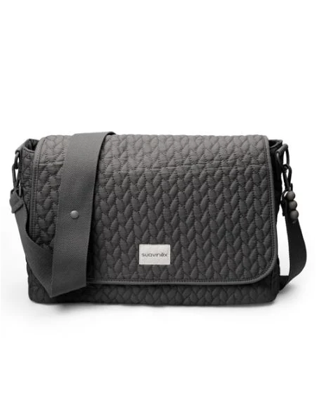SUAVINEX BOLSO MATERNIDAD BANDOLERA COLOR ANTRACITA, 1 UD.