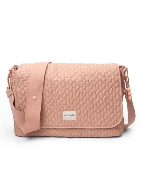 SUAVINEX BOLSO MATERNIDAD BANDOLERA COLOR ROSA, 1 UD.