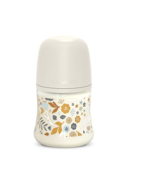 SUAVINEX BIBERON PREMIUM POLIAMIDA DE FLUJO LENTO CON TETINA FISIOLOGICA SX PRO + 0 M, 150 ML