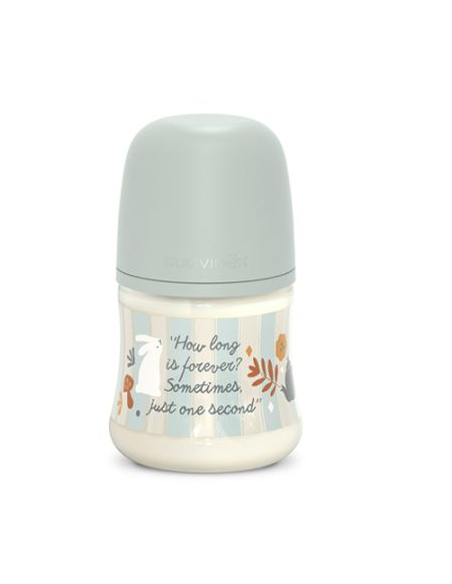 SUAVINEX BIBERON PREMIUM POLIAMIDA DE FLUJO LENTO CON TETINA FISIOLOGICA SX PRO + 0 M, 150 ML