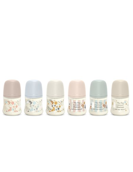 SUAVINEX BIBERON PREMIUM POLIAMIDA DE FLUJO LENTO CON TETINA FISIOLOGICA SX PRO + 0 M, 150 ML