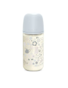 SUAVINEX BIBERON VIDRIO DE FLUJO MEDIO (M) CON TETINA FISIOLOGICA SX PRO + 3 M, 240 ML