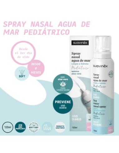 SUAVINEX SPRAY NASAL AGUA DE MAR ISO ALOE...