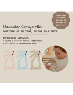 SUAVINEX MORDEDOR CONEJITO +0 M, 1 UD.
