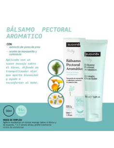 SUAVINEX BALSAMO PECTORAL AROMATICO, 50 ML 2