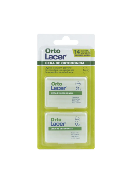 ORTOLACER CERA DE ORTODONCIA, 14 BARRITAS