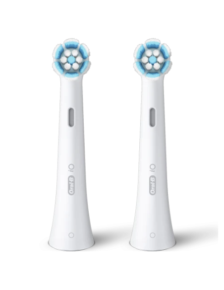 ORAL-B IO RECAMBIOS GENTLE CARE EN BLANCO, 2 CABEZALES