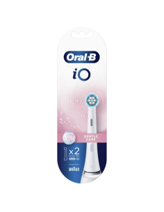 ORAL-B IO RECAMBIOS GENTLE CARE EN BLANCO, 2 CABEZALES