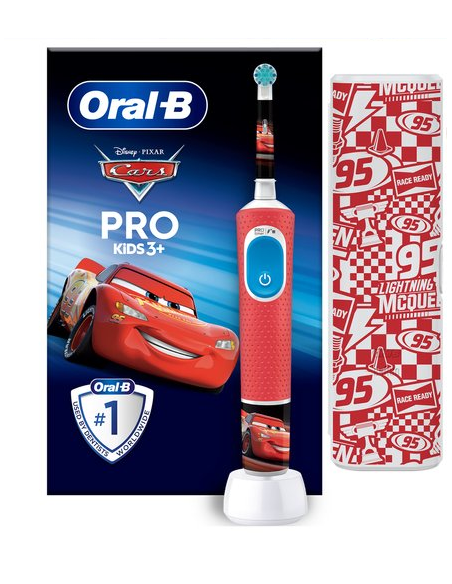 ORAL-B PRO KIDS CARS CEPILLO ELECTRICO CON 1 RECAMBIO