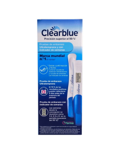 CLEARBLUE PACK TEST DE EMBARAZO ULTRATEMPRANA + TEST DE... 2