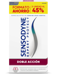 Dentífrico Doble Acción Sensodyne Expert 2x75 ml (2ª ud...