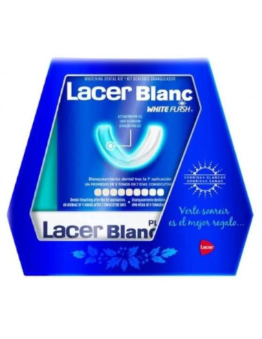 Kit Blanqueador Dental LacerBlanc White Flash + REGALO Pasta 75ml de Lacer