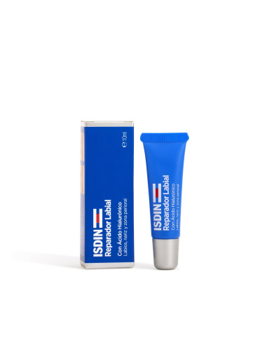 Fluido Labial Reparador ISDIN con Ácido Hialurónico 10ml
