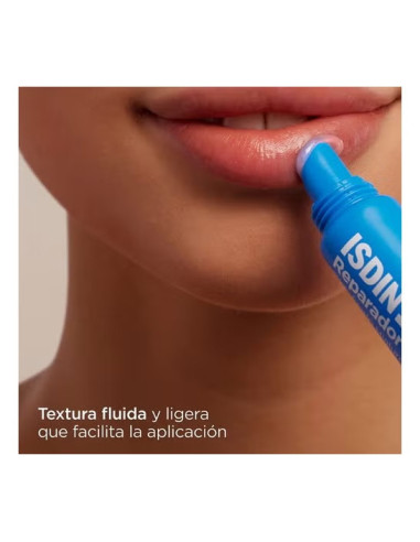 Fluido Labial Reparador ISDIN con Ácido Hialurónico 10ml
