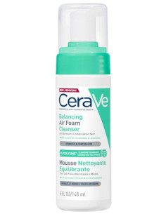 CERAVE LIMPIADOR AIR FOAM REQUILIBRANTE, 148 ML