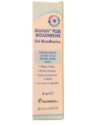 ALOCLAIR PLUS GEL BIOADHESIVO, 8 ML
