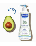 Gel Suave de Baño Mustela con Aguacate BIO 500 ml