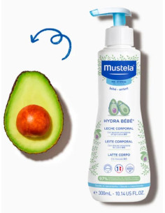 Leche Corporal Bio de Aguacate Mustela Hydra-Bebé 500 ml 2
