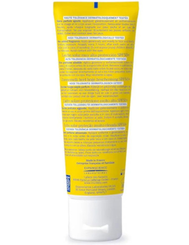 Leche Solar SPF50+ Muy Alta Protección para...