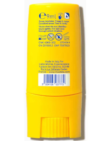Stick Solar Familiar SPF50 9 ml de Mustela