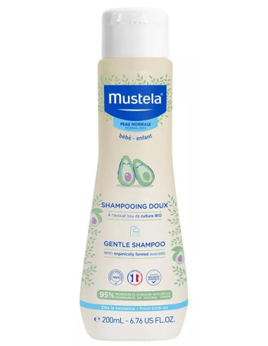 Champú Suave Mustela con Aguacate Bio 200 ml