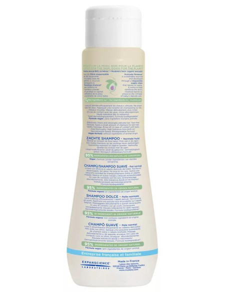 Champú Suave Mustela con Aguacate Bio 200 ml