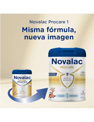 Leche de Inicio Novalac Procare 800 gr