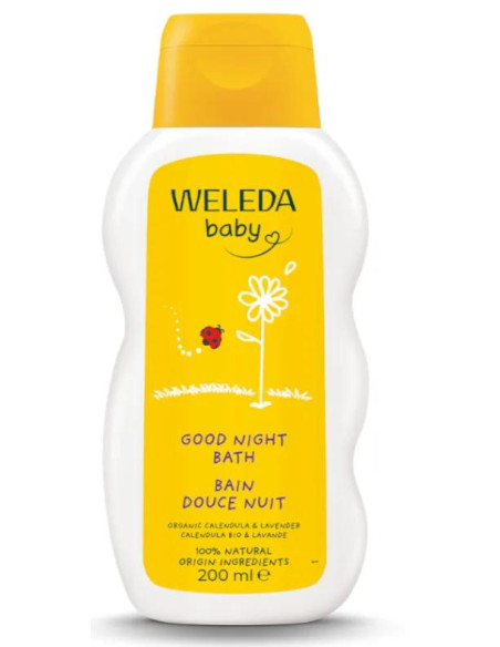 Baño Buenas Noches Weleda Baby 200 ml