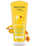 Champú y Gel de Ducha de Caléndula Weleda Baby 200 ml