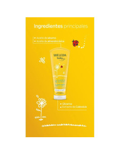 Champú y Gel de Ducha de Caléndula Weleda Baby 200 ml