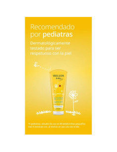 Champú y Gel de Ducha de Caléndula Weleda Baby 200 ml