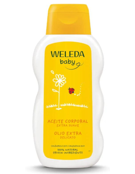 Aceite Corporal de Caléndula Weleda Baby 200 ml