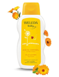 Aceite Corporal de Caléndula Weleda Baby 200 ml 2