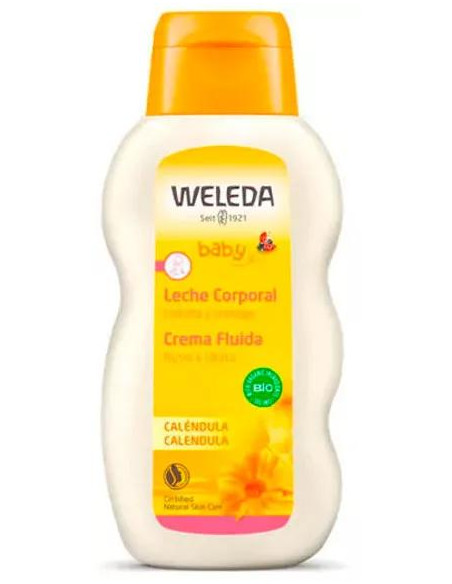 Leche Corporal de Caléndula Weleda Baby 200 ml
