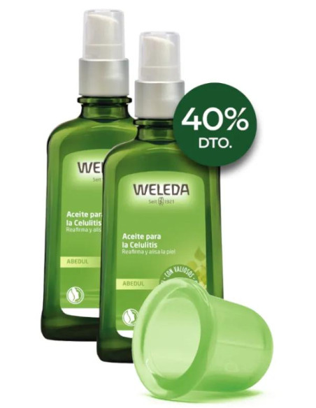 Aceite de Abedul Weleda 2x100 ml - Tratamiento Anticelulítico