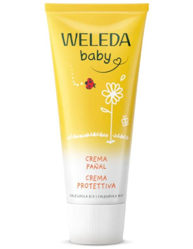 Crema de Pañal Caléndula para Bebé Weleda 75 ml
