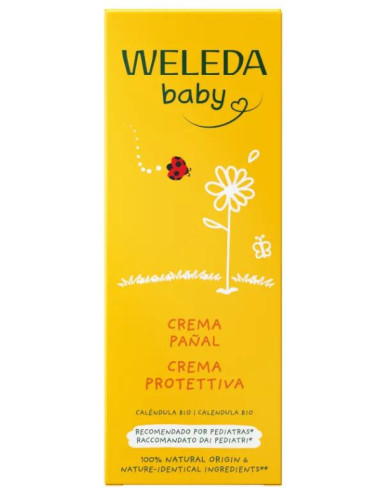 Crema de Pañal Caléndula para Bebé Weleda 75 ml