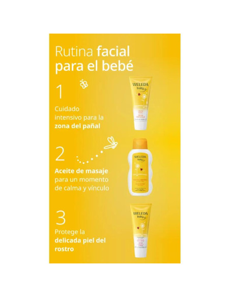 Crema de Pañal Caléndula para Bebé Weleda 75 ml