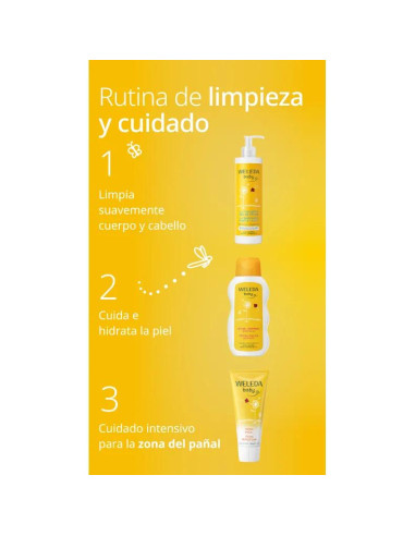 Crema de Pañal Caléndula para Bebé Weleda 75 ml
