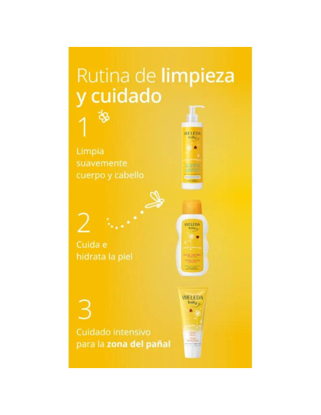 Crema de Pañal Caléndula para Bebé Weleda 75 ml