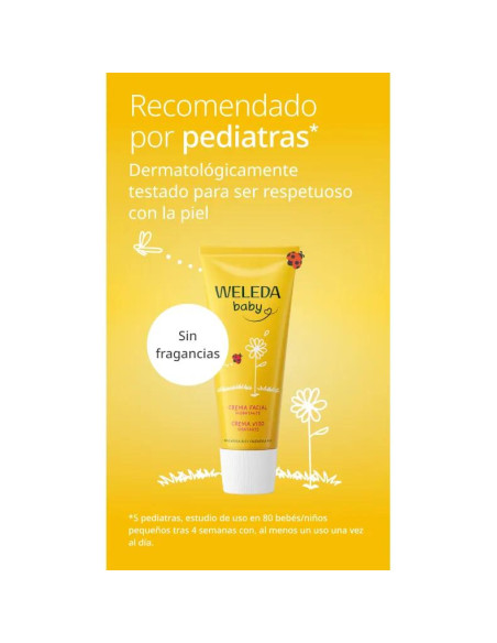 Crema Facial Caléndula Weleda Baby 50 ml