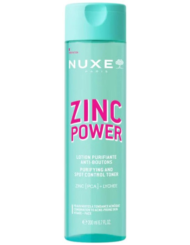 Loción Purificante Nuxe Zinc Power 200 ml