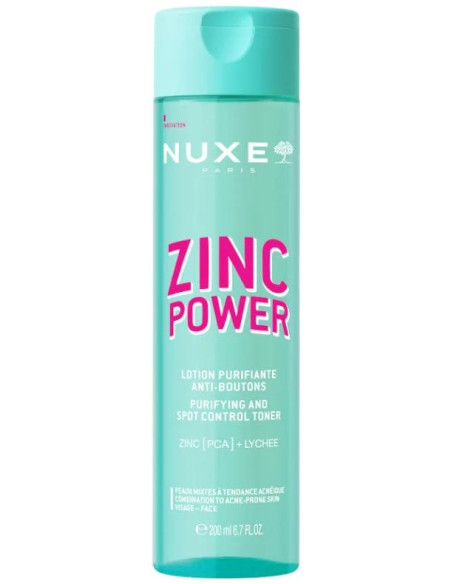 Loción Purificante Nuxe Zinc Power 200 ml