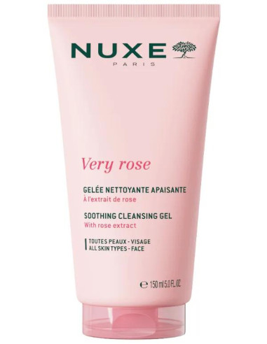 Gel Calmante Limpiador Very Rose Nuxe 150 ml