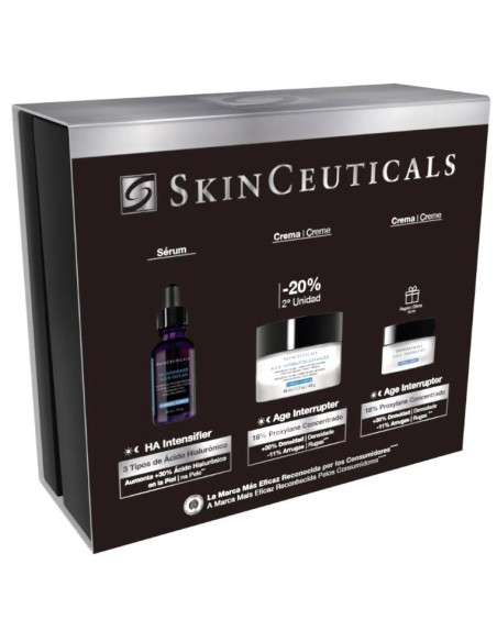 Protocolo de Relleno y Volumen Intensificador de HA + AGE Interrupter Avanzado de SkinCeuticals