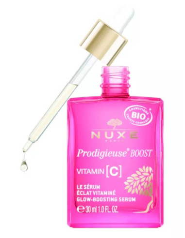 NUXE SERUM ILUMINADOR PRODIGIEUSE HYALU BOOST VITAMINA C, 30 ML