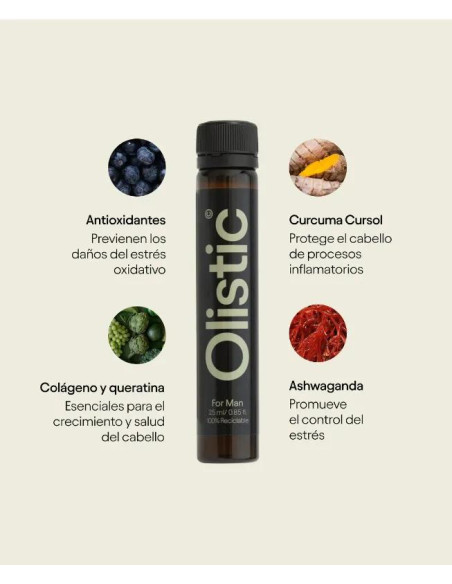 Ampollas Bebibles Olistic Men 3x28