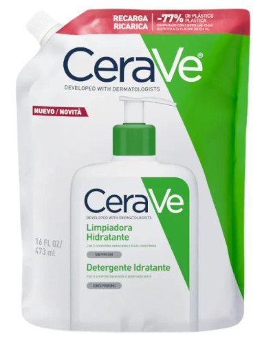 Limpiadora Hidratante CeraVe Recarga 473 ml
