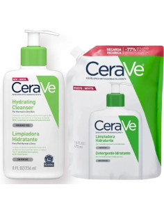 Limpiador Hidratante CeraVe 473 ml + Recarga